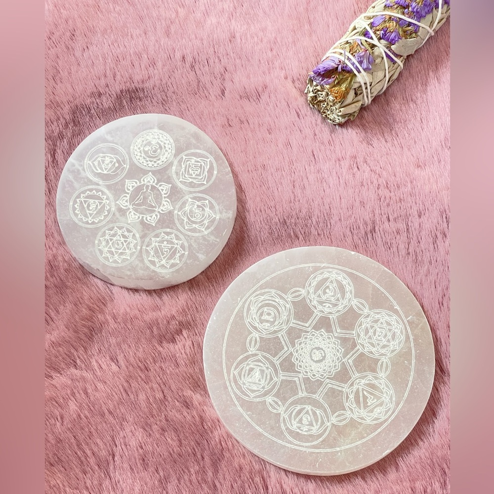 Selenite chakras